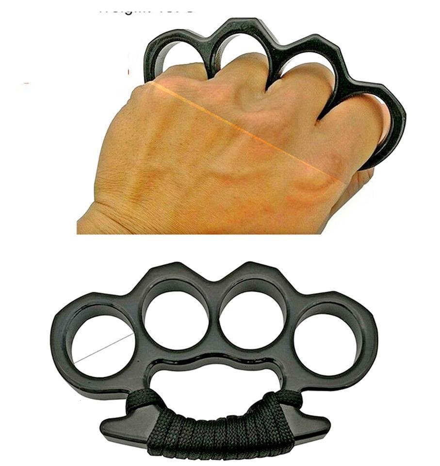 Outdoor Fitness Metal Brass Knuckle Duster Self-defense Boxing